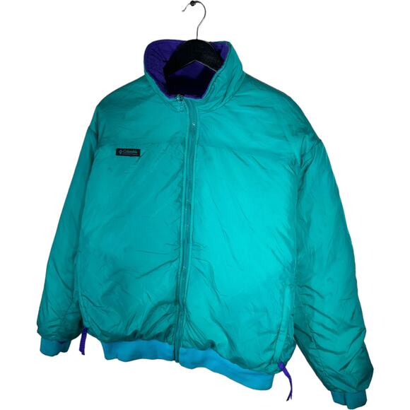 Vintage Columbia Reversible Puffer Jacket - Picture 9 of 10
